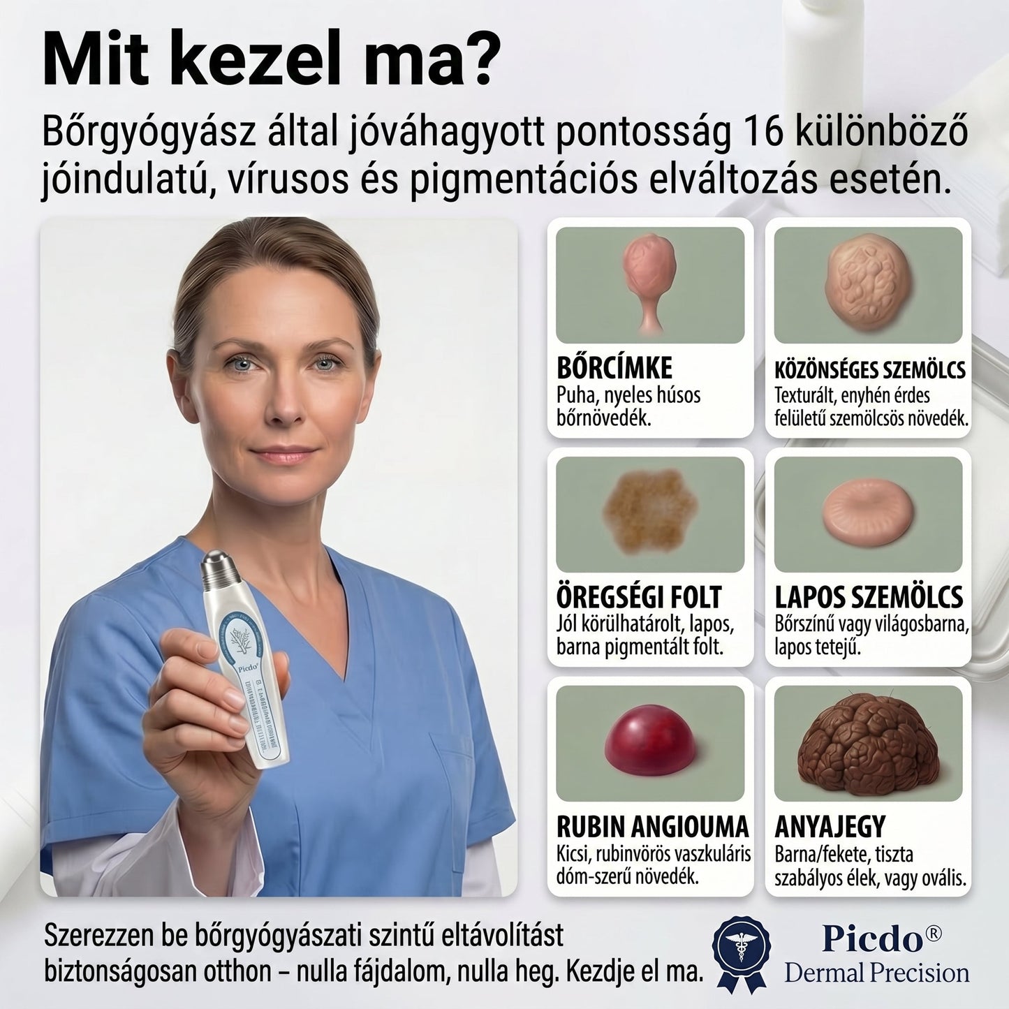 Officiรซle merkshop | ๐๏ธNatravorยฎ 7-daagse wratten- en vlekkenverwijderaar (pijnstillende applicator voor nauwkeurig aanbrengen, laat geen littekens achter)๐ณ