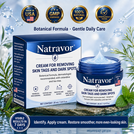 Natravor® 7-𝐃𝐚𝐲 𝐒𝐤𝐢𝐧 𝐓𝐚𝐠 & 𝐒𝐩𝐨𝐭 𝐄𝐫𝐚𝐬𝐞𝐫 𝐂𝐫𝐞𝐚𝐦 (Zero Pain, Zero 𝐒𝐜𝐚𝐫𝐬 Formula) 💎